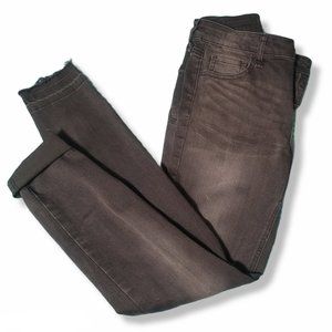 PROSPERITY Faded Black Skinny Jeans